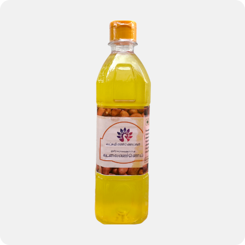 Wood Pressed Groundnut(Peanut) Oil (500ml)